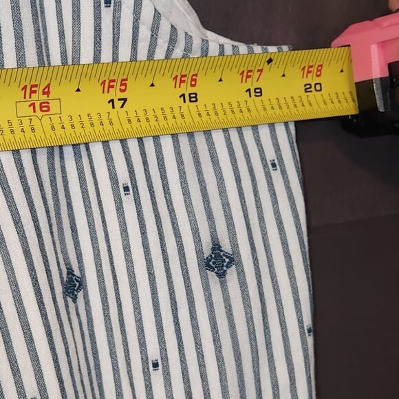 Blue Striped Beach style dress - Picture 3 of 3